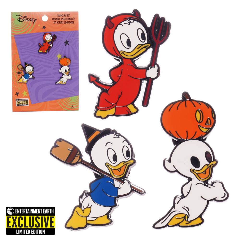 Trick or Treat - Halloween Huey, Louie, and Dewey 3-Pin Set