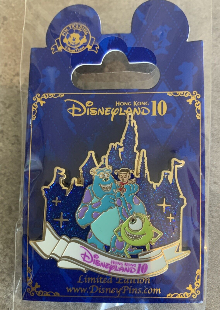 Hong Kong Disneyland 10th Anniversary Disney Trading Pin