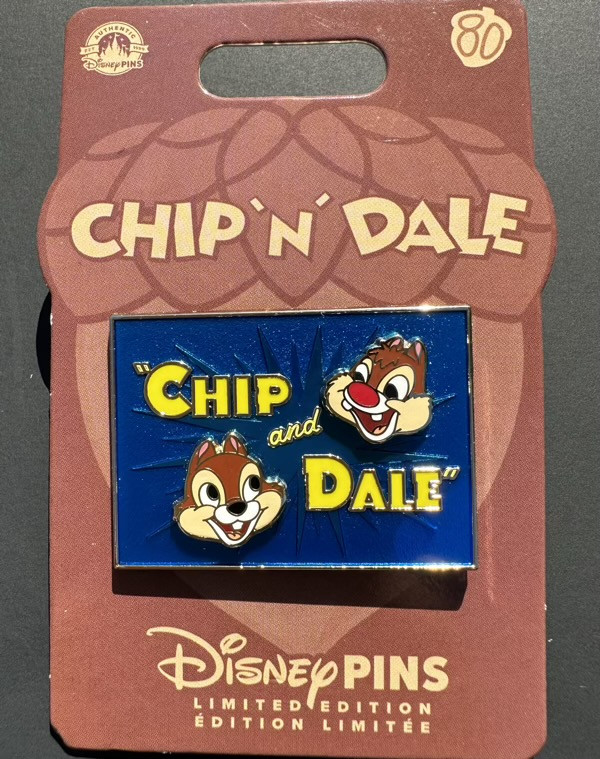 Chip 'n Dale 80th Anniversary - Chip and Dale Title Card | PIN 62643