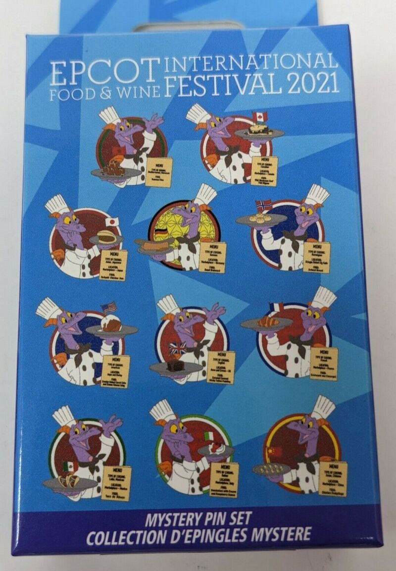 EPCOT International Food & Wine Festival 2021 - Figment Mystery Collection