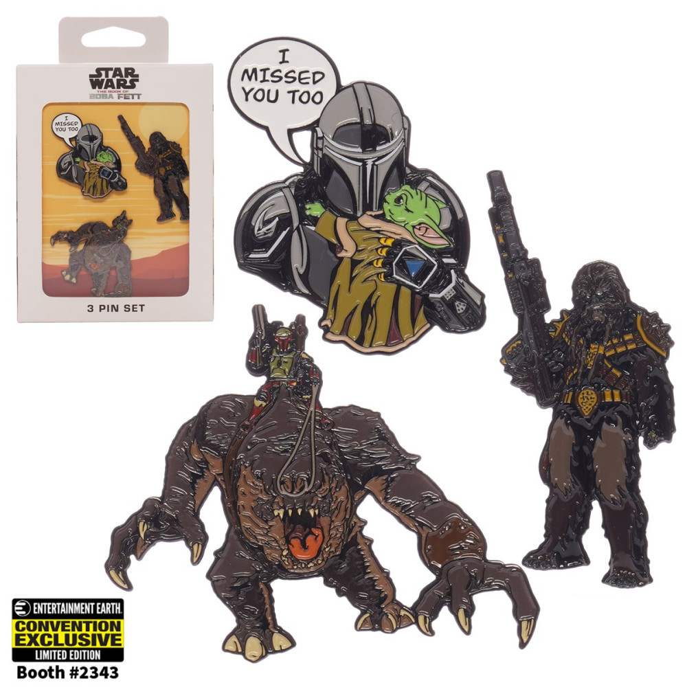 The Book of Boba Fett I Missed You Too Pin Set - Full Set