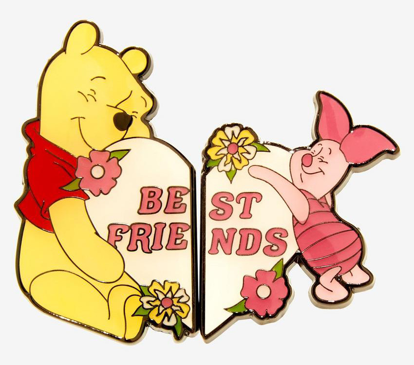 Winnie The Pooh Best Friends Heart Set - Full Set