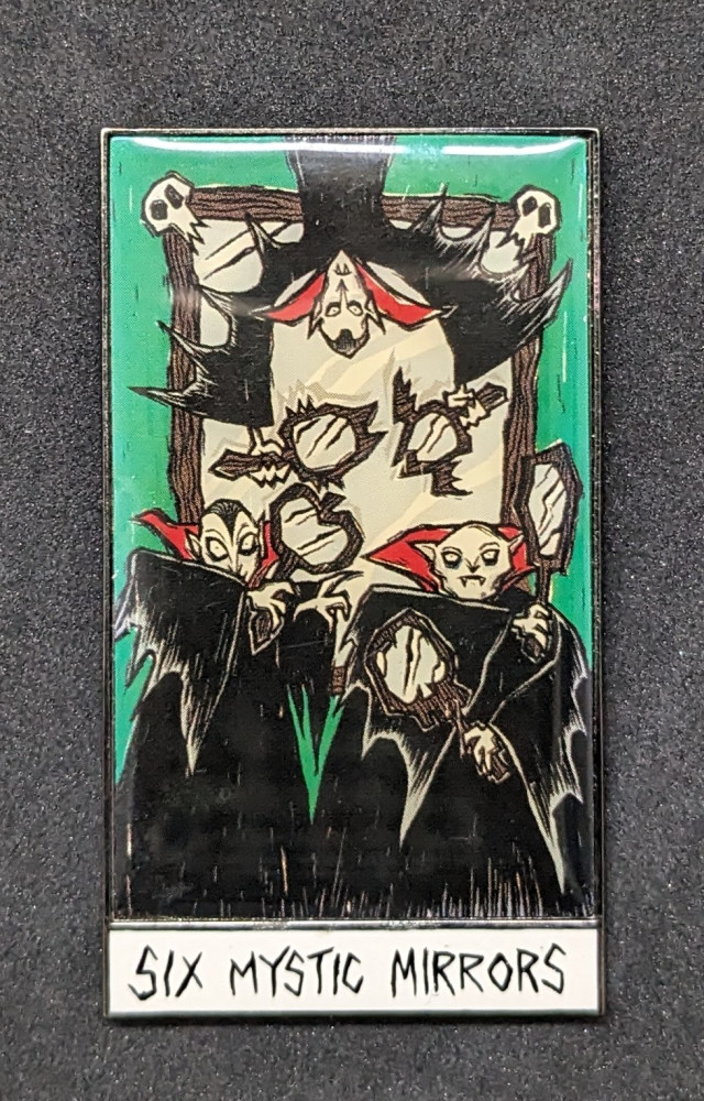 Haunted Mansion Holiday Tarot - The Vampires - Six Mystic Mirrors