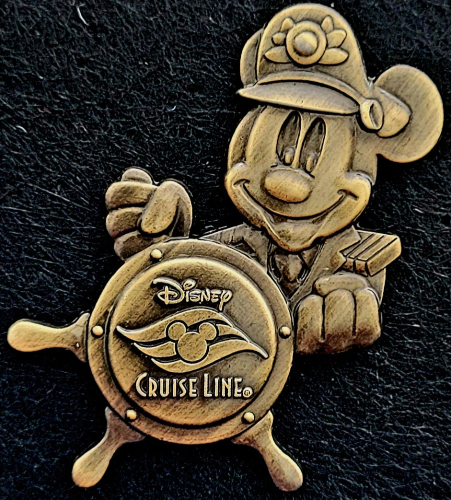 Disney Cruise Line - Bronze Captain Mickey at the Helm | PIN 63510