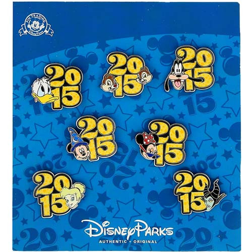 2015 Disney Parks Booster Pack - Full Set