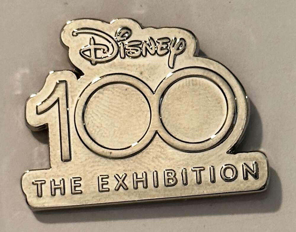 Disney100 The Exhibition - Silver Silhouettes 6 Pin Set - Exhibit