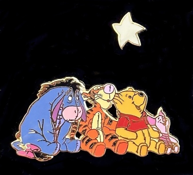 Pooh and Friends Star Gazing 2 Pin Set - Full Set