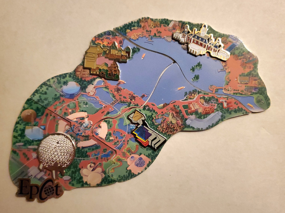 #6 - Epcot Map - Full Set