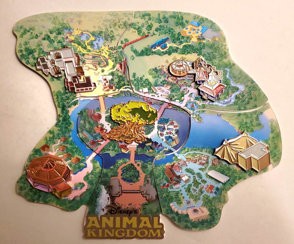 #8 - Animal Kingdom Map - Full Set