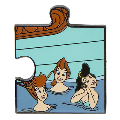 Loungefly - Triton's Gift Puzzle - Ariel's Sisters (Attina, Aquata