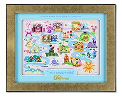 A Smile Means Friendship to Everyone Framed Set — Full Set