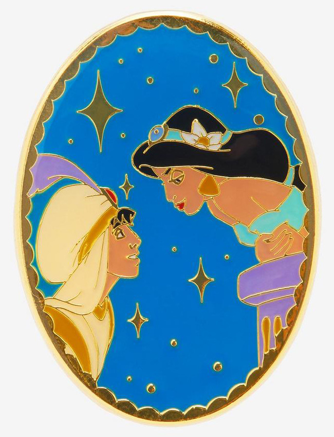 BoxLunch - Disney - Aladdin & Jasmine Balcony Portrait | PIN 64269