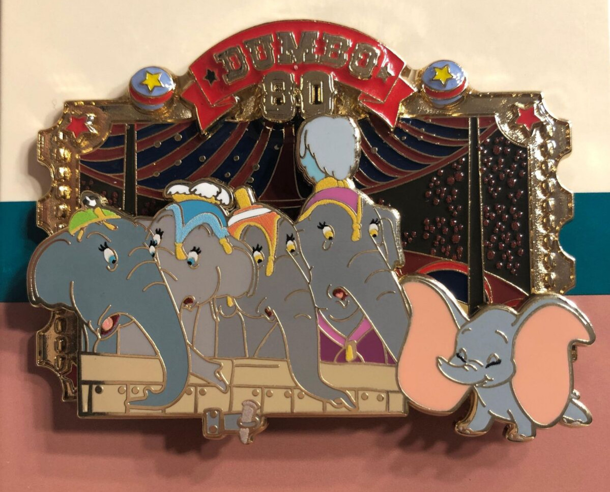 Jumbo Rocking Dumbo DEC - Dumbo 80th Anniversary - Big Ears | PIN 46600