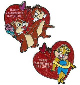 2010 - Chip, Dale and Clarice Pin Set - Full Set