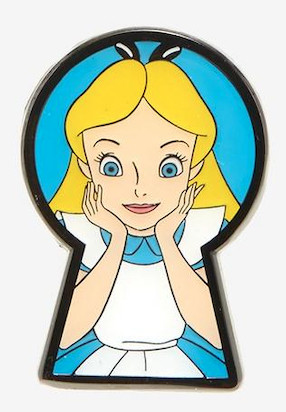 Alice In Wonderland Keyhole Blind Box - Alice | PIN 64484