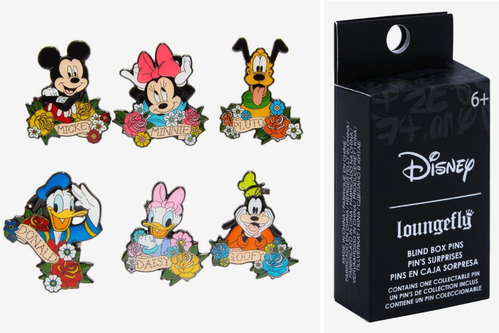 Mickey Mouse And Friends Tattoo Art Blind Box