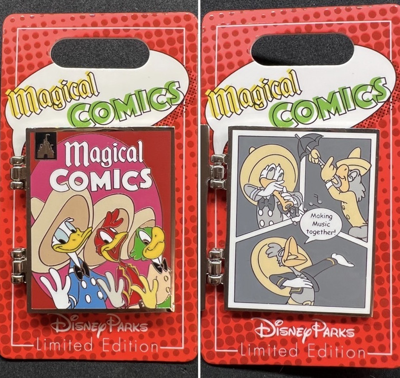 Magical Comics Hinged Series - The Three Caballeros | PIN 47793
