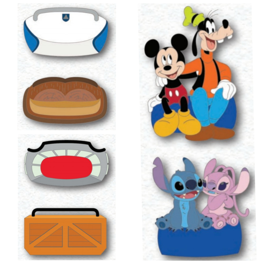 Disney Parks Magical Vehicles Boxed Set - Full Set
