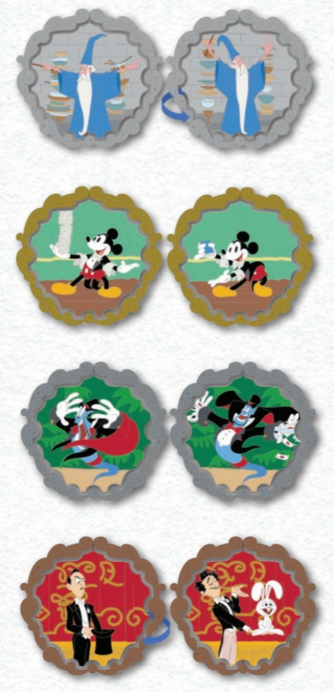 Magician Spinner Boxed Pin Set - Full Set