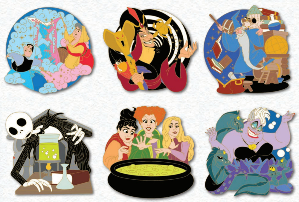 Magical Spells Boxed Pin Set - Full Set