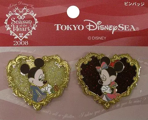Mickey & Minnie Mouse - 2 Pin Set