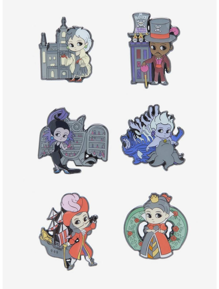 BoxLunch - Pastel Villain Chibi Portraits Mystery Collection