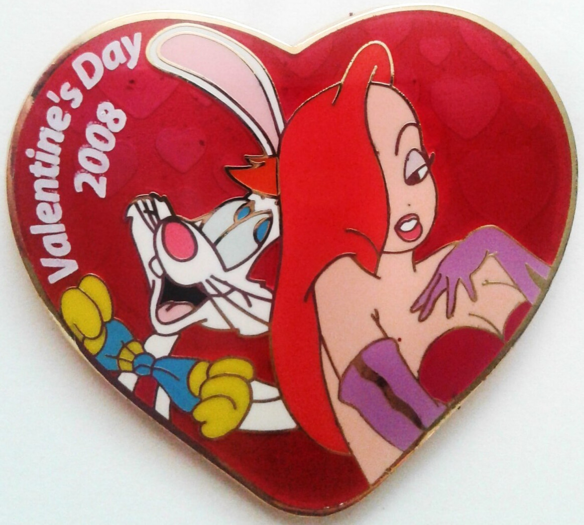 Pop Pin Jessica Rabbit 48561 - Jessica and Roger Rabbit - Valentine's Day - Disney Studio ...