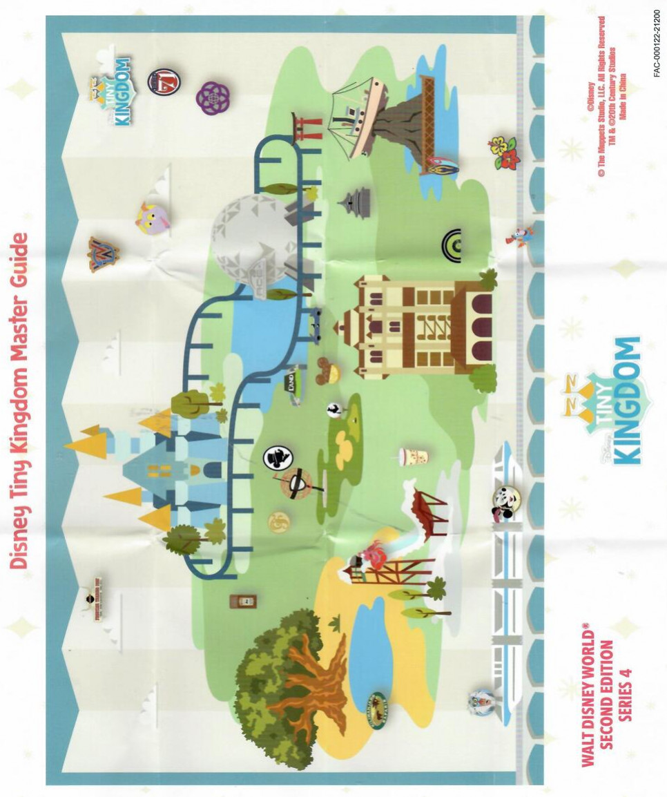 Disney Tiny Kingdom Master Guide Map