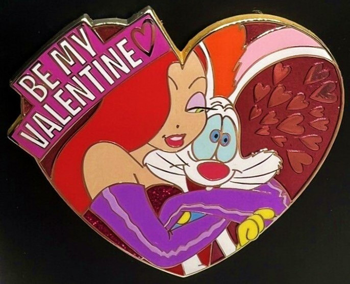Be My Valentine Couples - Jessica & Roger Rabbit | PIN 49115