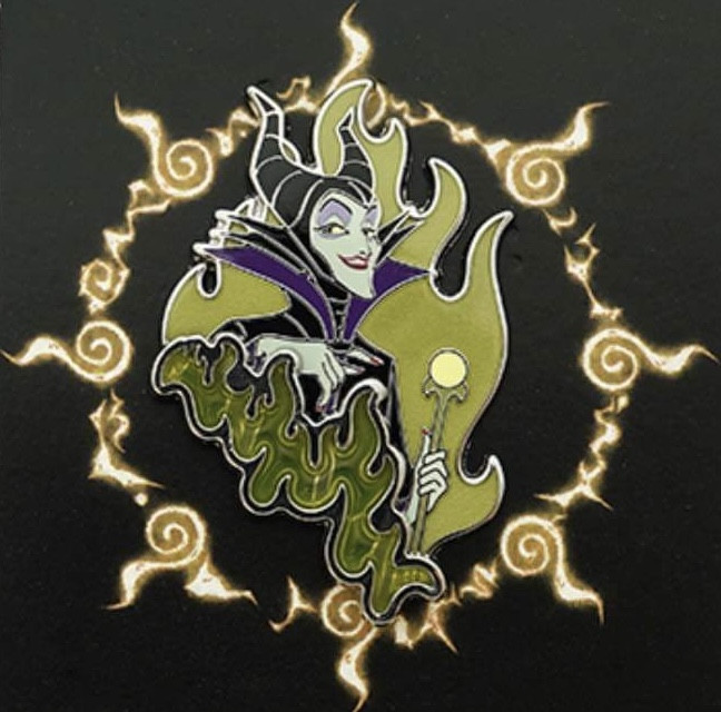 DEC Maleficent pin マレフィセント　ピンバッジ DEC Maleficent pin マレフィセント ピンバッジ Amazon.co.jp