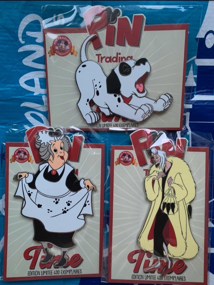 101 Dalmatians - Patch, Cruella and Nanny
