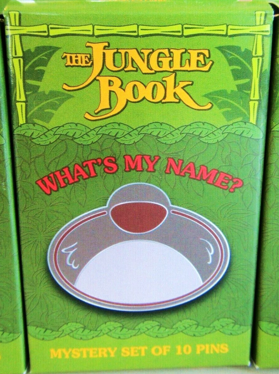 What's My Name? Badges Mystery Collection - The Jungle Book