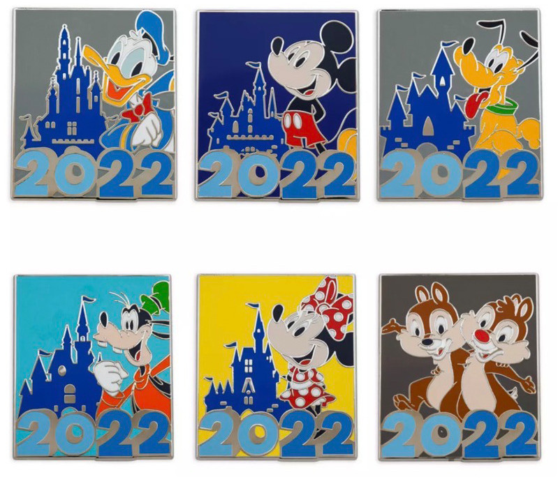 ディズニー ピン 22種セット 2022 Dated Year Pins - Booster Set | PIN 50605