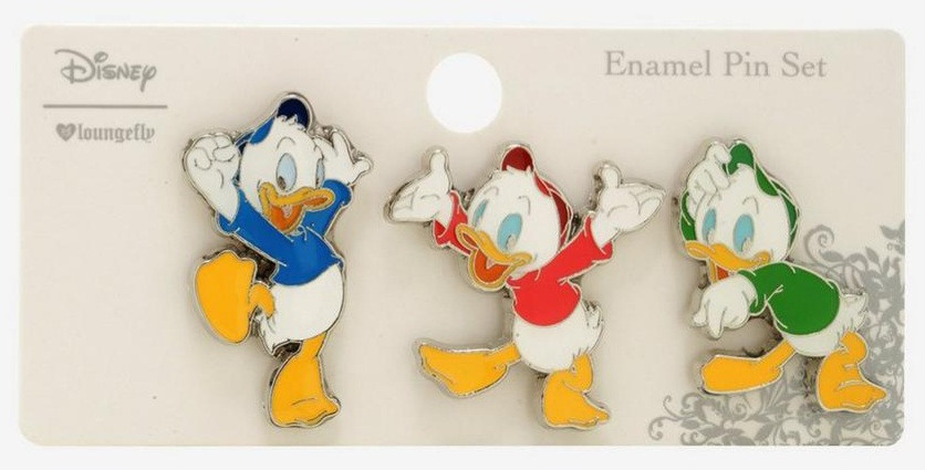 Huey, Dewey, and Louie 3-Pin Set