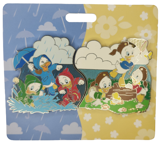 Huey, Dewey, and Louie Pin Set - Full Set