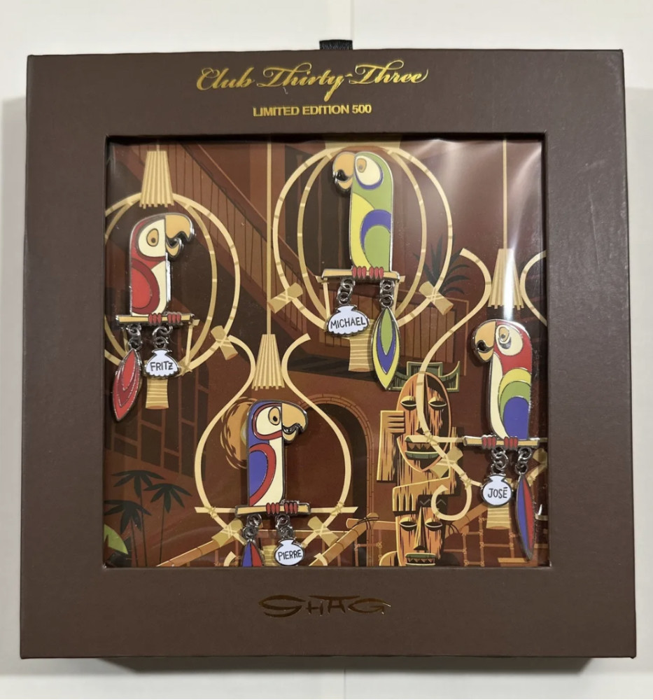 Tiki Room Birds by Shag Boxed Set — Full Set