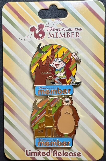 DVC - Moonlight Magic Pin Pack #1 - Mr. Toad and Humphrey Set