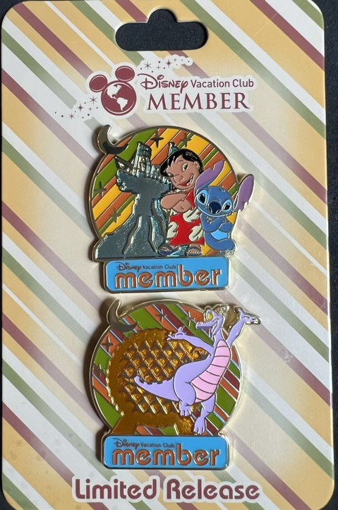 DVC - Moonlight Magic Pin Pack #2 - Lilo & Stitch and Figment