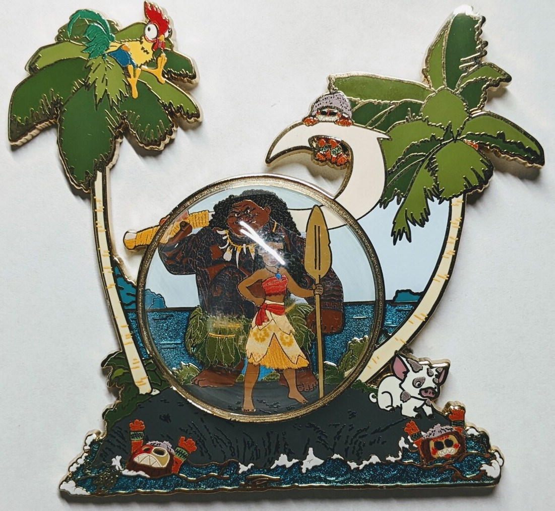 DEC - Snow Globe - Moana & Maui | PIN 52116