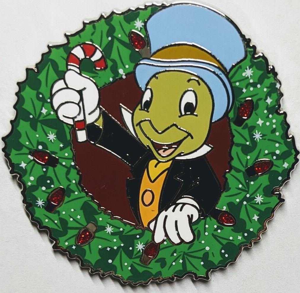 Happy Holidays Wreath 2021 Mystery Collection - Jiminy Cricket
