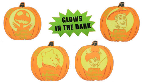 Metal Pumpkin Pin Set - Full Set