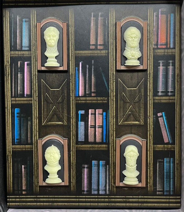 The Haunted Library Busts Boxed Set — Full Set