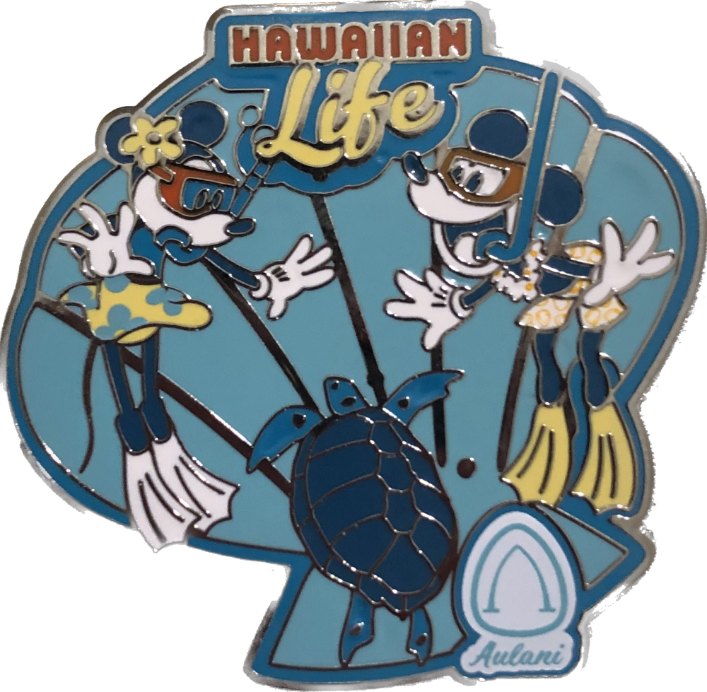 Aulani Resort \u0026 Spa - Minnie and Mickey Snorkeling - Hawaiian Life | PIN  67941, image size:1000x979
