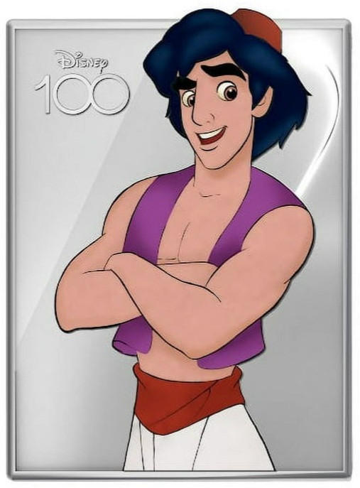 Disney100 Walmart Blu-ray Exclusive GWP Pins - Aladdin Sculpted