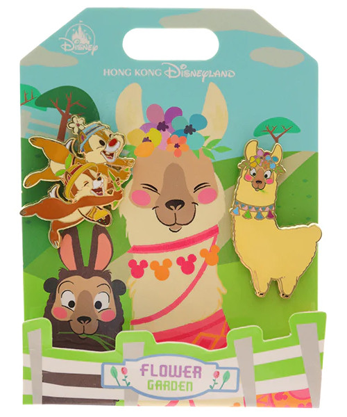 Flower Garden - Chip & Dale