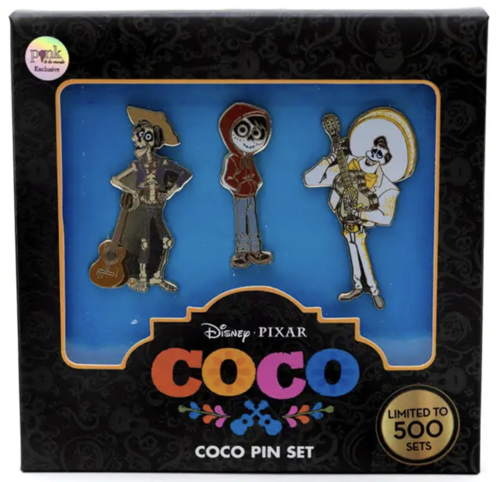 Coco♪ PALM Pixar 3 Piece Disney Pin Sets - Coco Set | PIN 68770