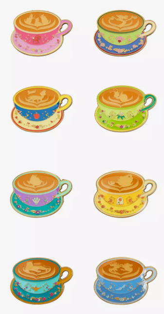 BoxLunch - Princess Latte Art Mystery Collection