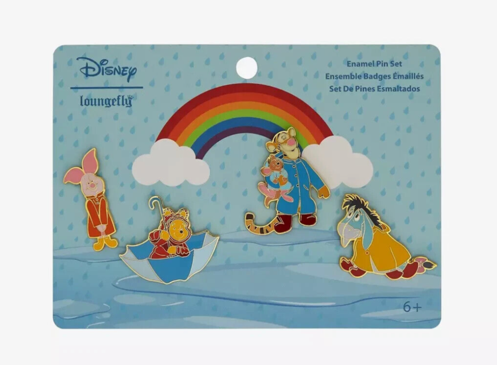 Winnie the Pooh & Friends Rainy Day - Pooh, Eeyore, Piglet, Tigger & Roo