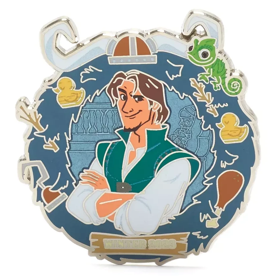 Disney Parks Seasons - Winter - 2023 Flynn Rider Wreath | PIN 71194