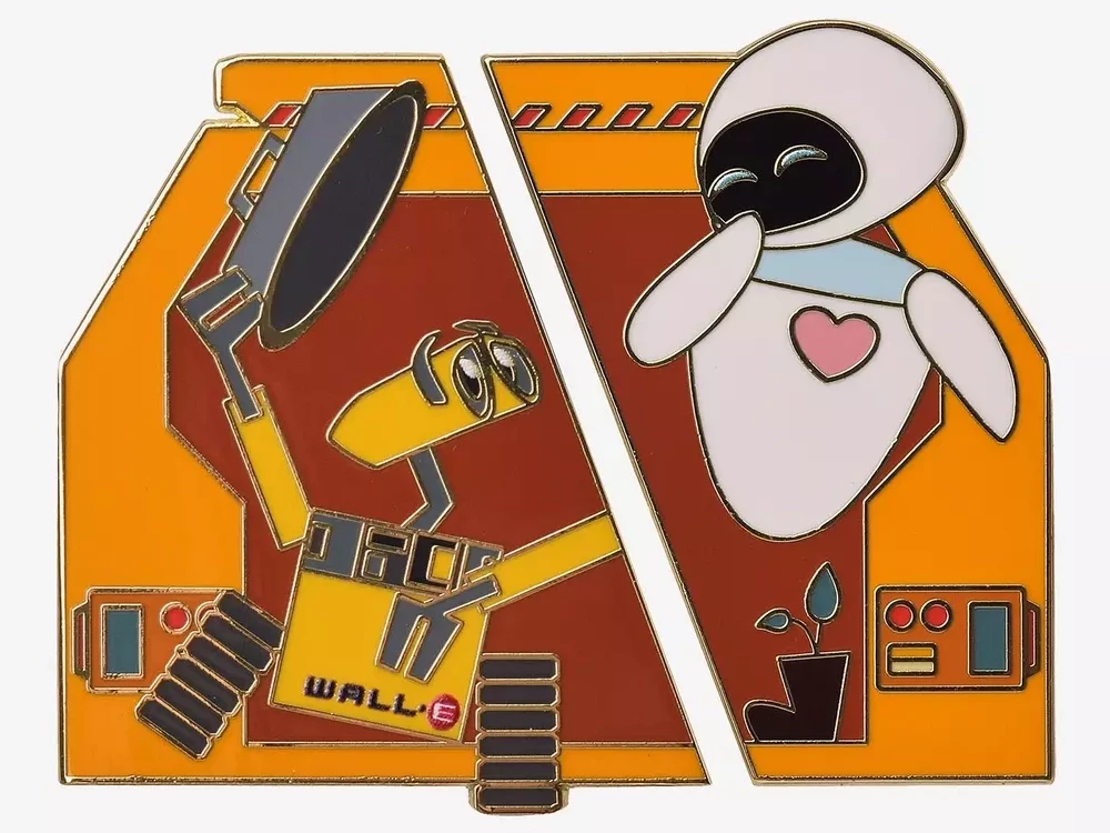 EVE & WALL-E Pin Set - Full Set